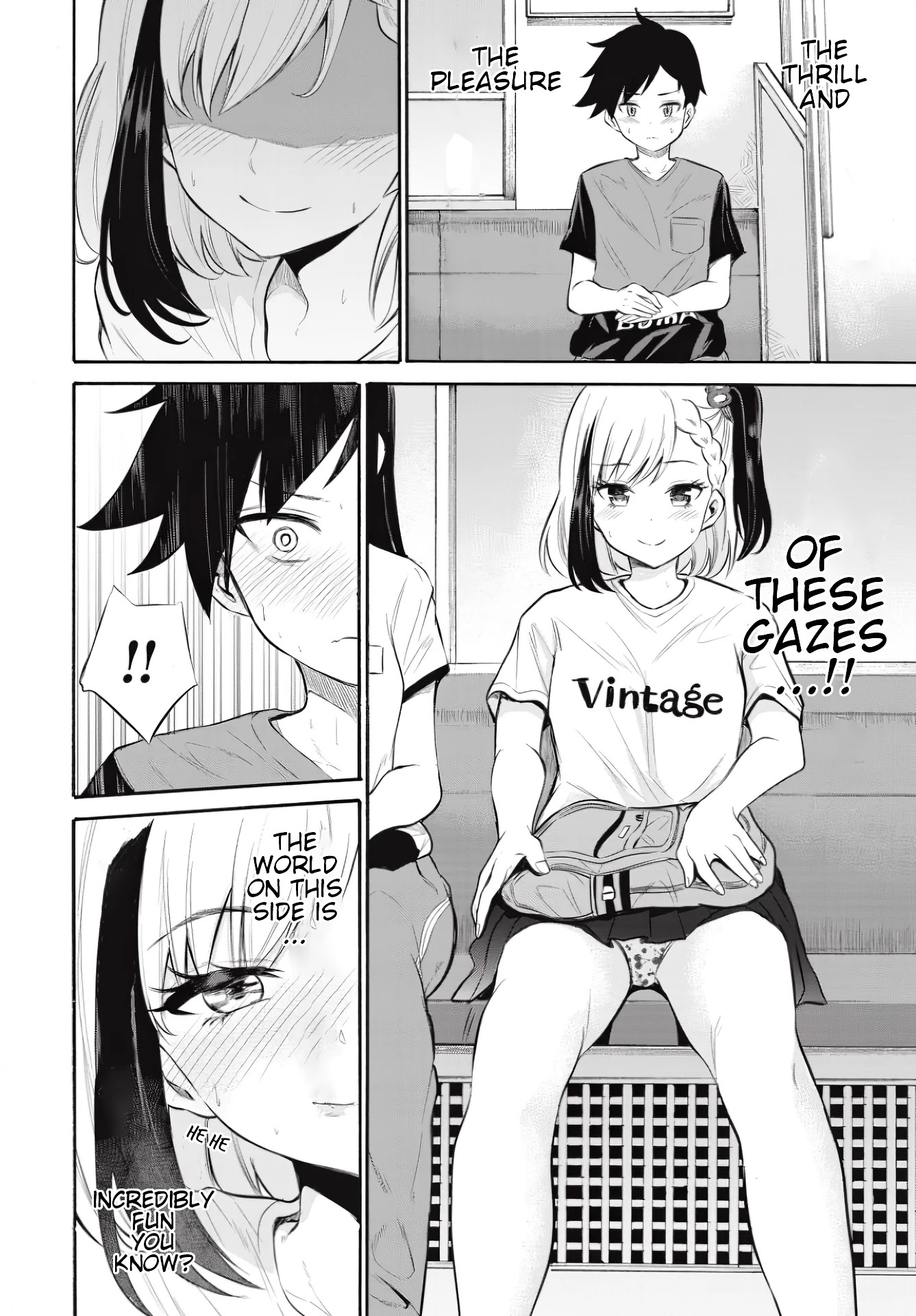 Misetagari no Tsuyuno-chan Chapter 7 page 10 - Chapter 7: I don't mind giving you my seat?