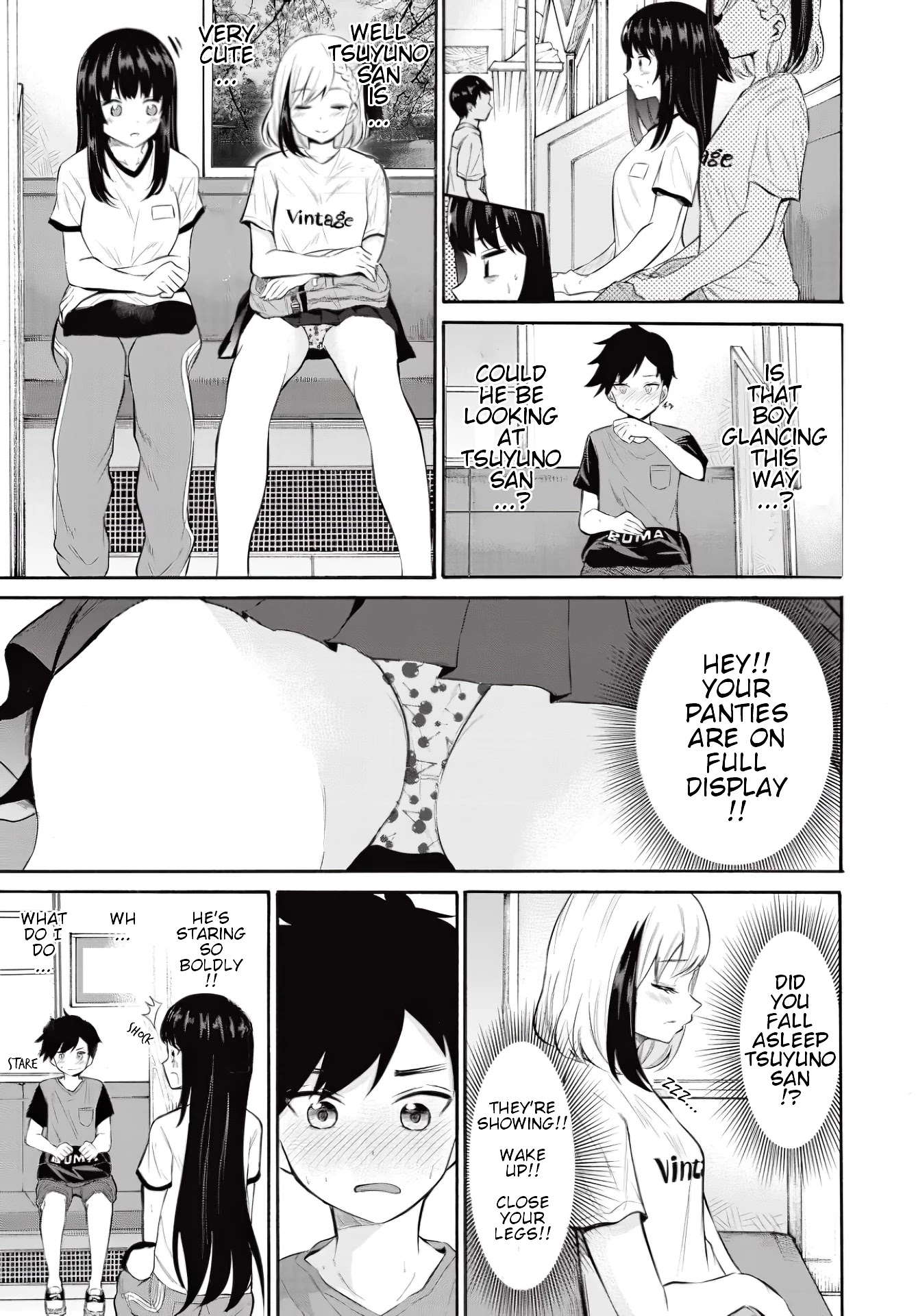 Misetagari no Tsuyuno-chan Chapter 7 page 11 - Chapter 7: I don't mind giving you my seat?