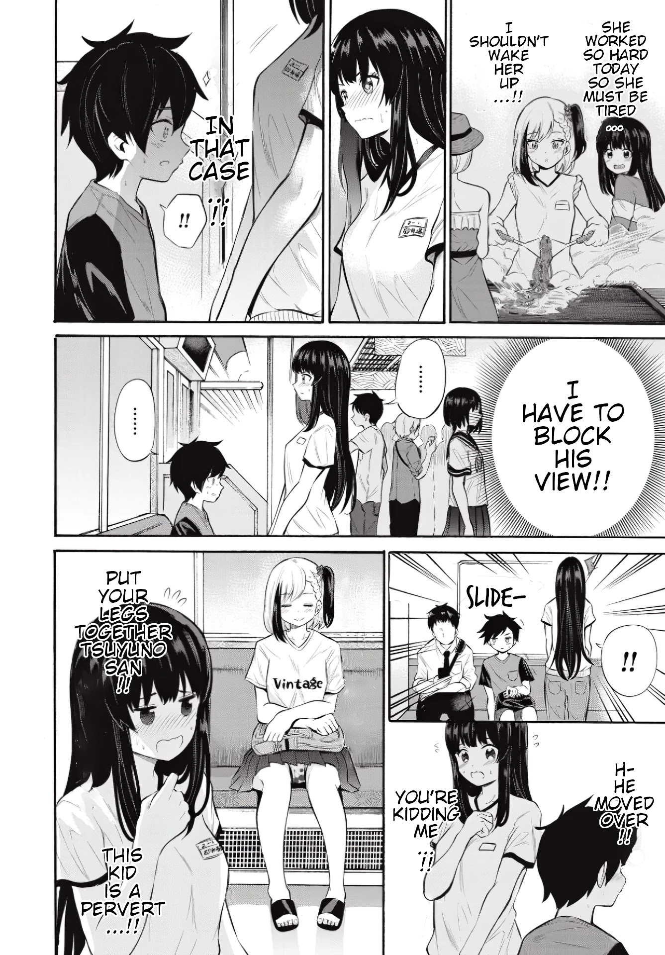 Misetagari no Tsuyuno-chan Chapter 7 page 12 - Chapter 7: I don't mind giving you my seat?