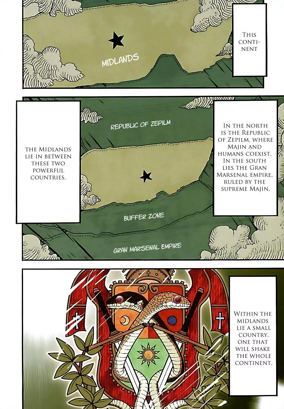 Mismarca Koukoku Monogatari Chapter 1 page 5 - Chapter 1: The Prince of Mismarca