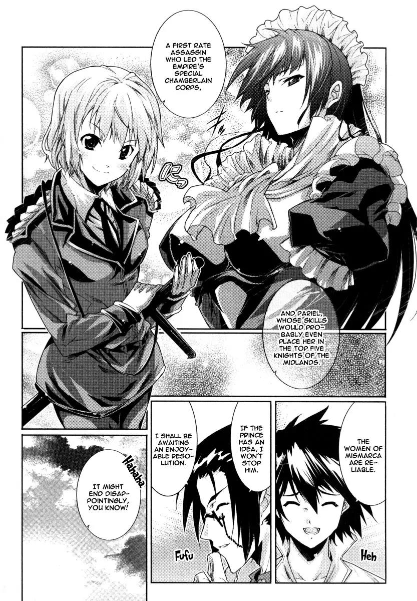 Mismarca Koukoku Monogatari Chapter 13 page 8 - Chapter 13: Flight to the South
