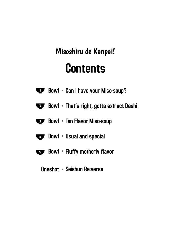 Misoshiru de Kanpai! Chapter 1 page 4 - Chapter 1: Can I have your Miso-soup?