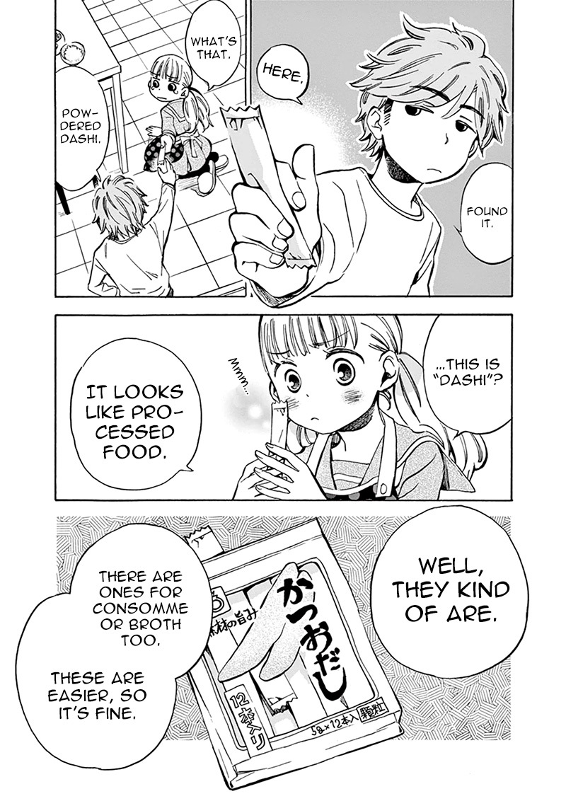 Misoshiru de Kanpai! Chapter 2 page 12 - Chapter 2: That's right, gotta extract Dashi