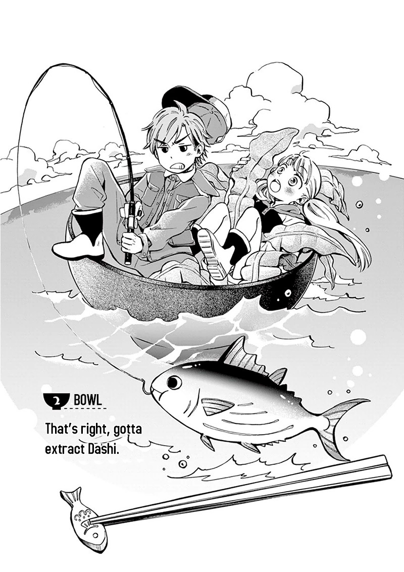Misoshiru de Kanpai! Chapter 2 page 2 - Chapter 2: That's right, gotta extract Dashi
