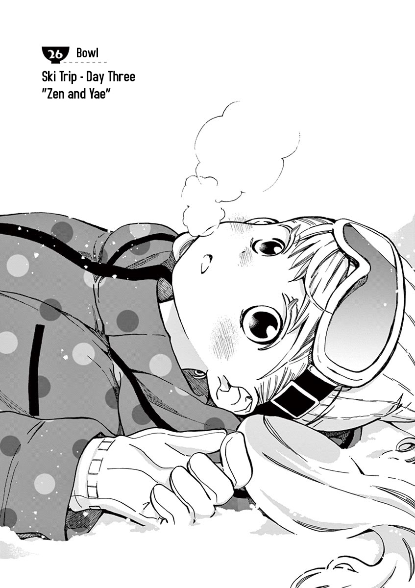 Misoshiru de Kanpai! Chapter 26 page 1 - Chapter 26: Ski Trip - Day Three “Zen and Yae”