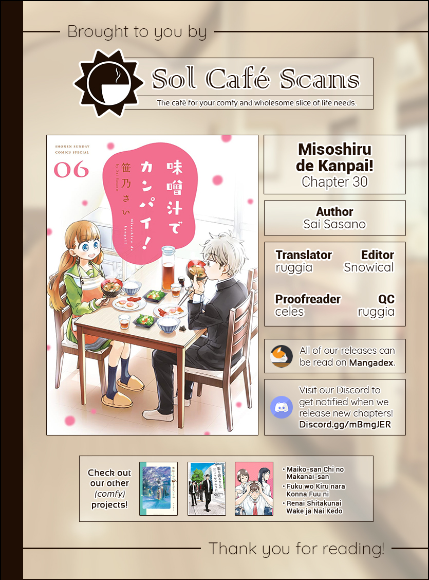 Misoshiru de Kanpai! Chapter 30 page 41 - Chapter 30: Order! Diet Miso Soup?!