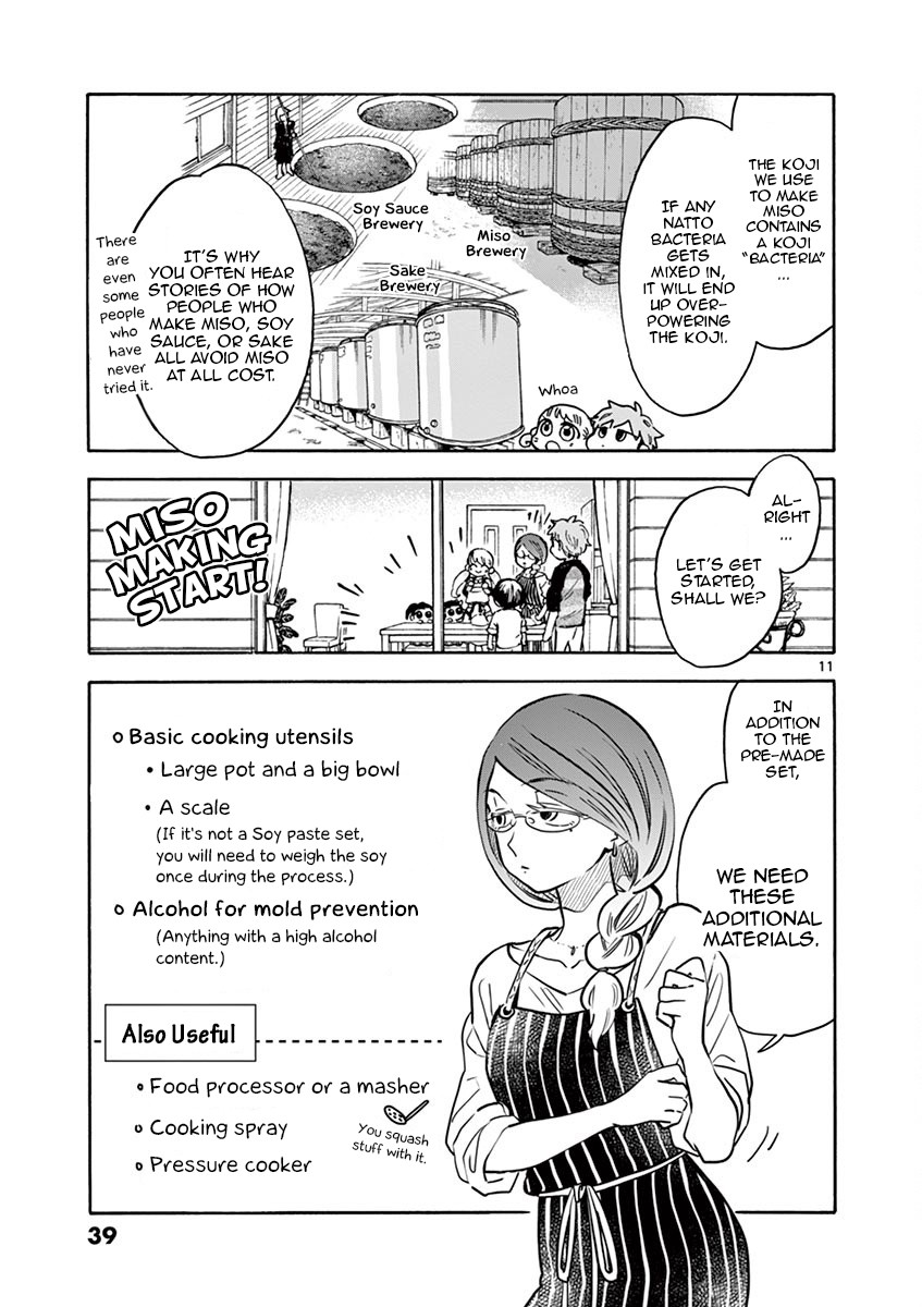 Misoshiru de Kanpai! Chapter 37 page 11 - Chapter 37: Let's All Make Homemade Miso!