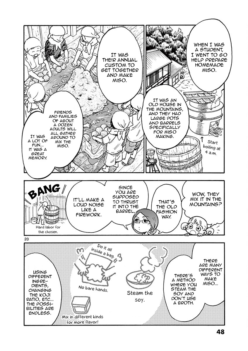 Misoshiru de Kanpai! Chapter 37 page 20 - Chapter 37: Let's All Make Homemade Miso!