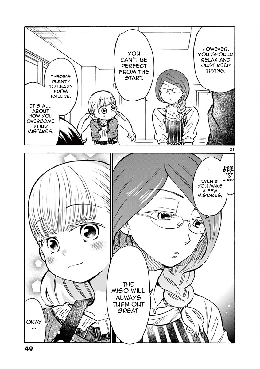 Misoshiru de Kanpai! Chapter 37 page 21 - Chapter 37: Let's All Make Homemade Miso!
