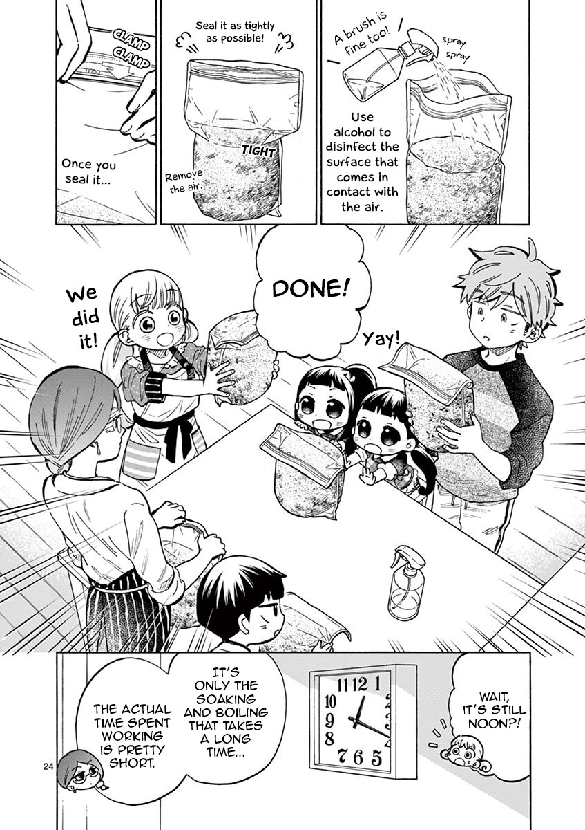 Misoshiru de Kanpai! Chapter 37 page 24 - Chapter 37: Let's All Make Homemade Miso!