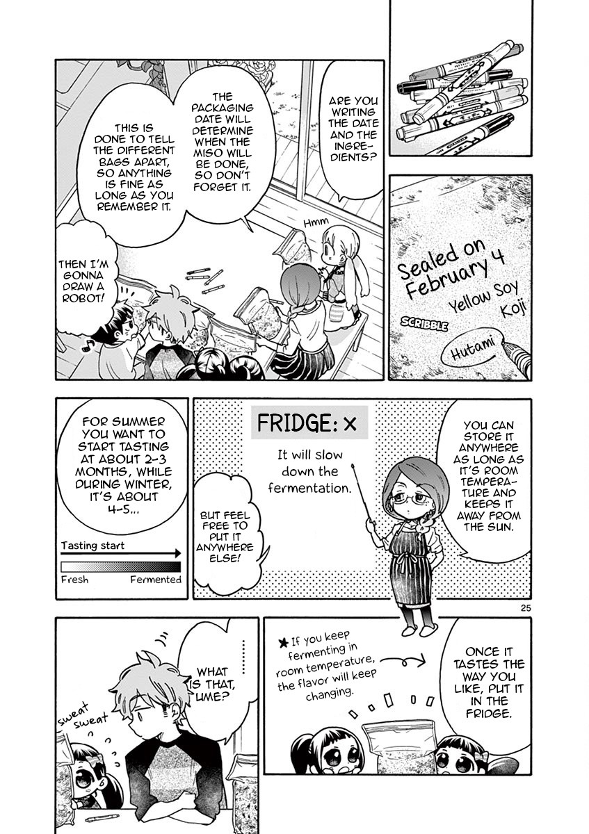 Misoshiru de Kanpai! Chapter 37 page 25 - Chapter 37: Let's All Make Homemade Miso!
