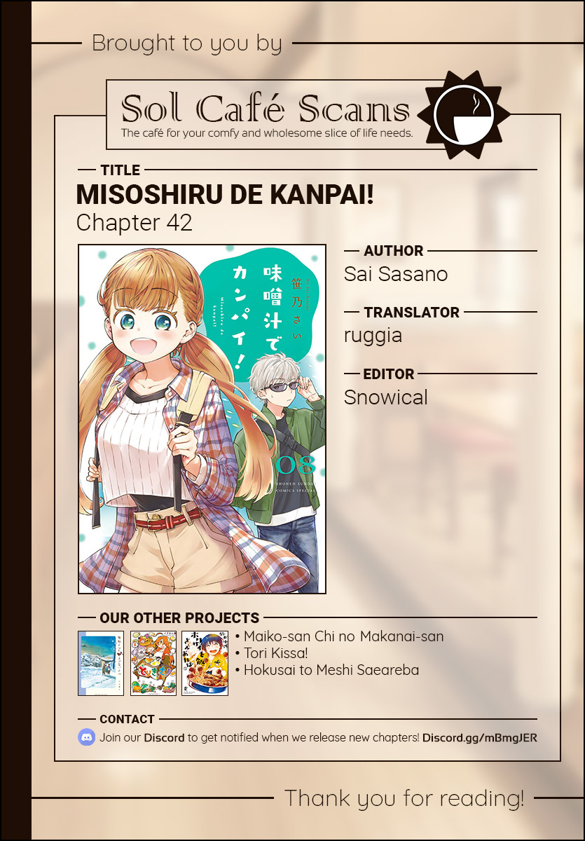 Misoshiru de Kanpai! Chapter 42 page 30 - Chapter 42: Black to White