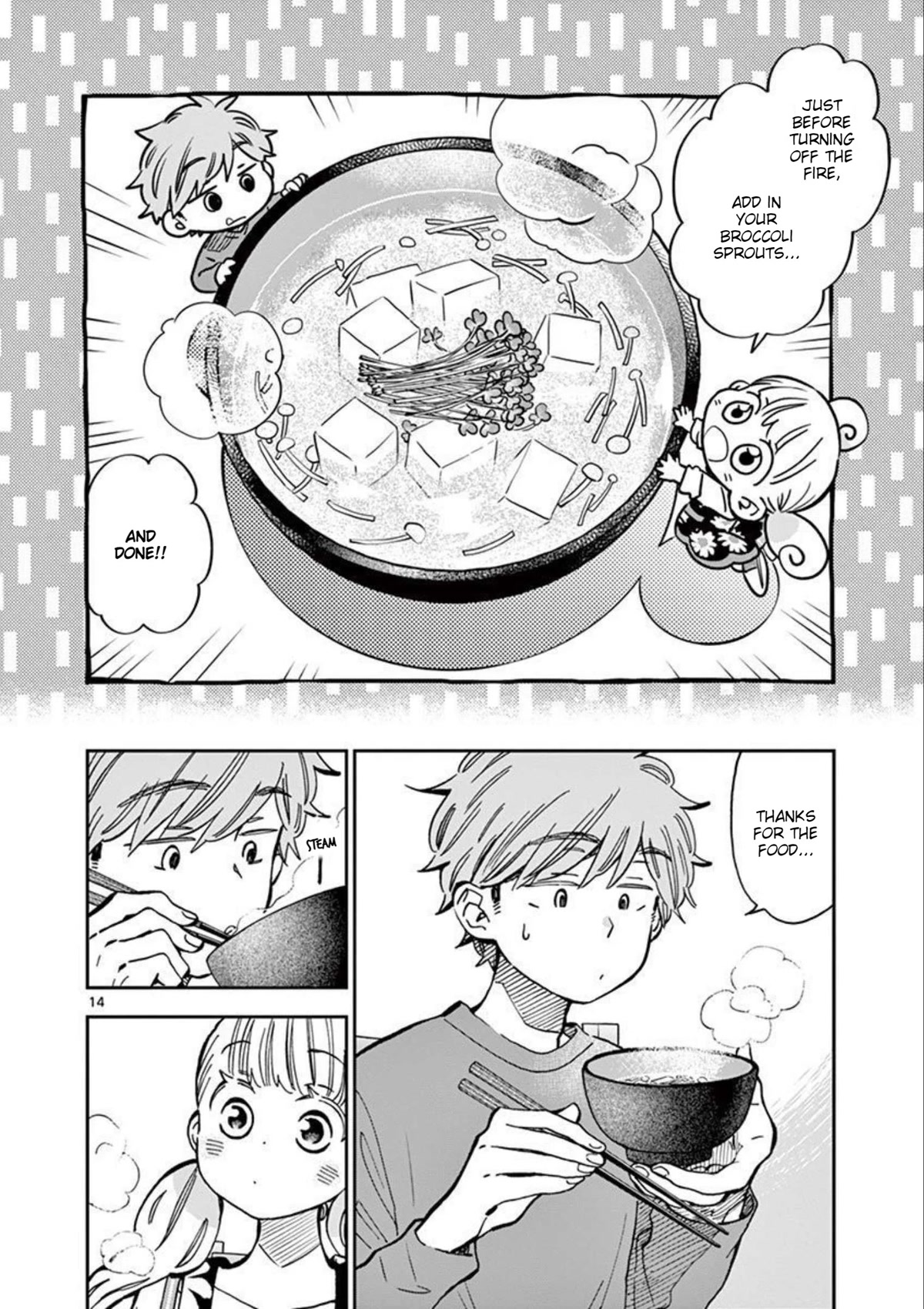 Misoshiru de Kanpai! Chapter 46 page 15 - Chapter 46: I Won't Say Anything!