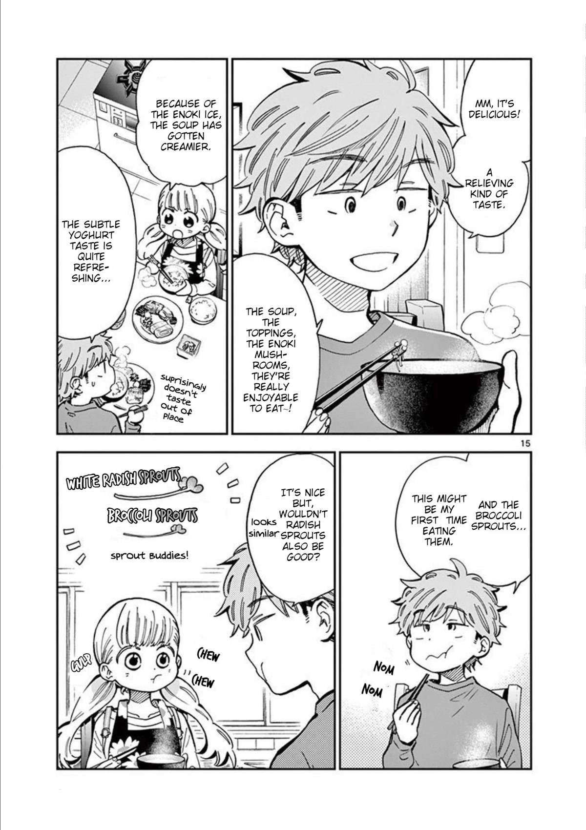 Misoshiru de Kanpai! Chapter 46 page 16 - Chapter 46: I Won't Say Anything!