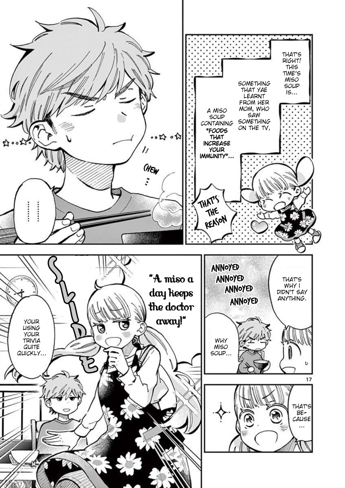 Misoshiru de Kanpai! Chapter 46 page 18 - Chapter 46: I Won't Say Anything!