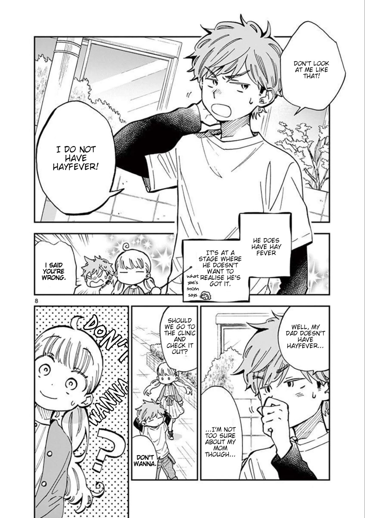 Misoshiru de Kanpai! Chapter 46 page 9 - Chapter 46: I Won't Say Anything!