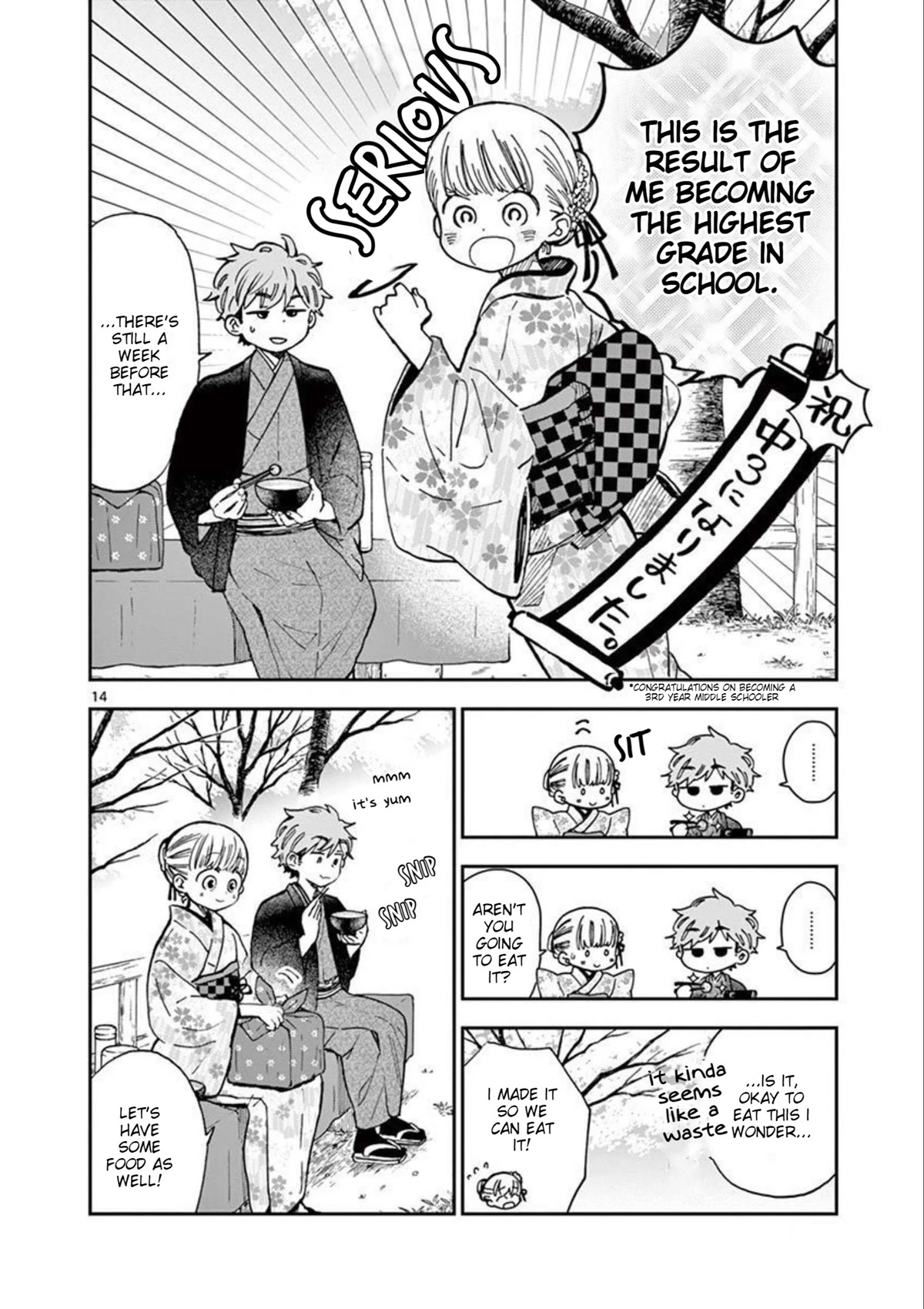 Misoshiru de Kanpai! Chapter 47 page 15 - Chapter 47: Double Flowers