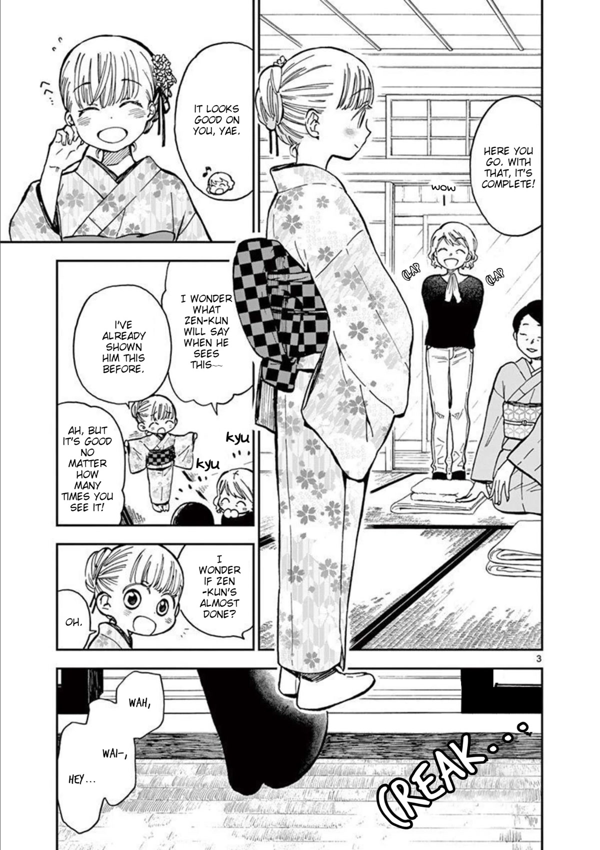 Misoshiru de Kanpai! Chapter 47 page 4 - Chapter 47: Double Flowers