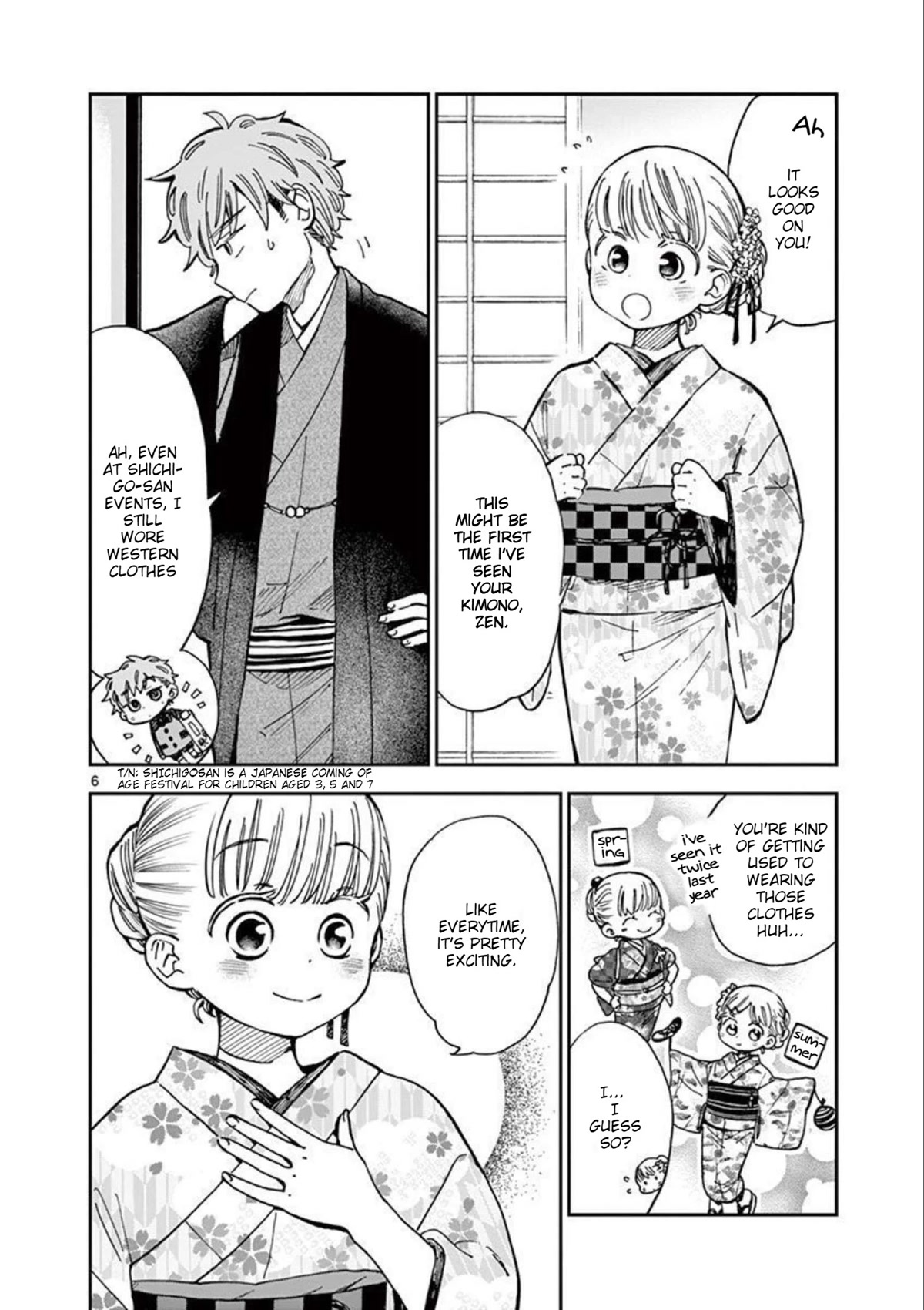 Misoshiru de Kanpai! Chapter 47 page 7 - Chapter 47: Double Flowers