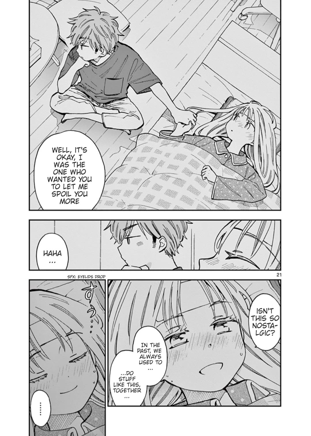 Misoshiru de Kanpai! Chapter 50 page 21 - Chapter 50: The Warmth of Their Palm