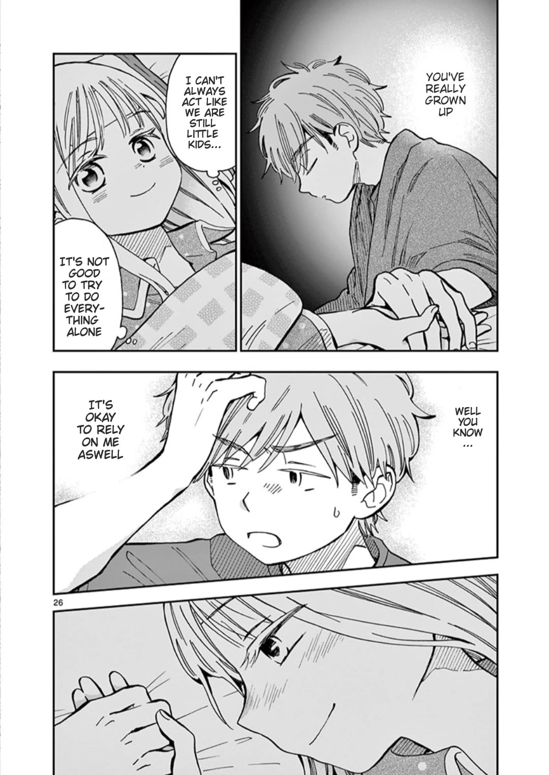 Misoshiru de Kanpai! Chapter 50 page 26 - Chapter 50: The Warmth of Their Palm