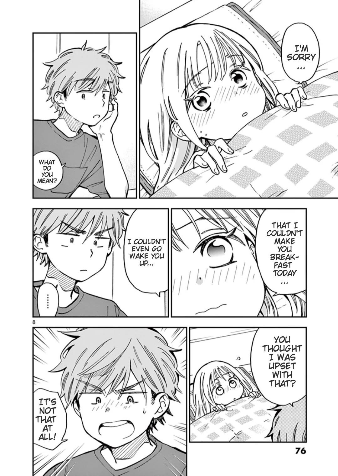 Misoshiru de Kanpai! Chapter 50 page 8 - Chapter 50: The Warmth of Their Palm