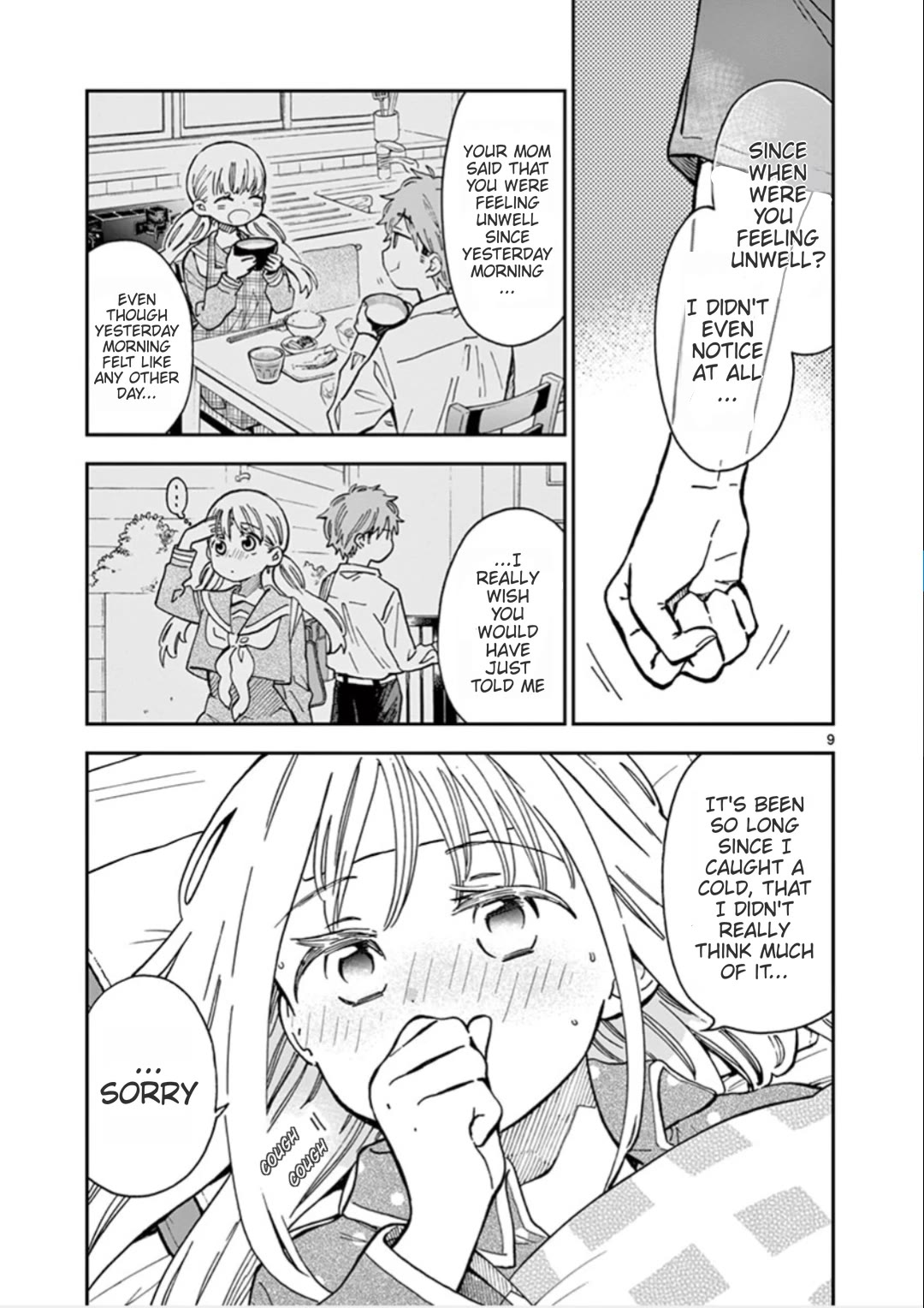 Misoshiru de Kanpai! Chapter 50 page 9 - Chapter 50: The Warmth of Their Palm