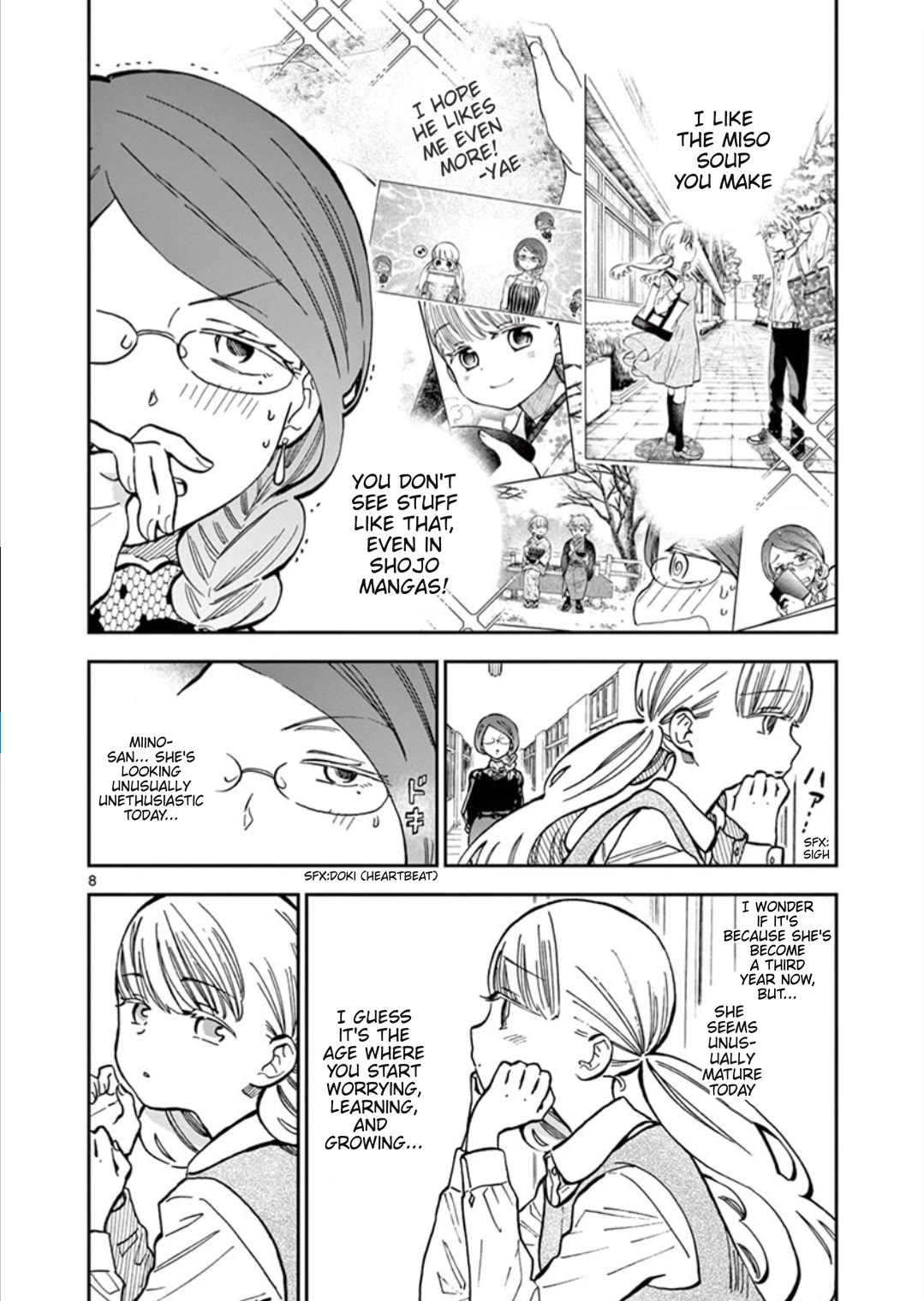 Misoshiru de Kanpai! Chapter 51 page 8 - Chapter 51: Homemade Miso, In Progress