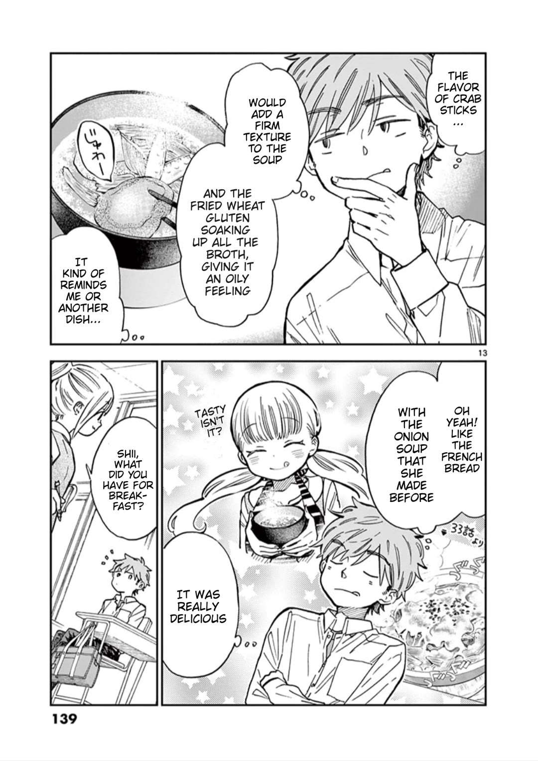 Misoshiru de Kanpai! Chapter 52 page 13 - Chapter 52: Something Important