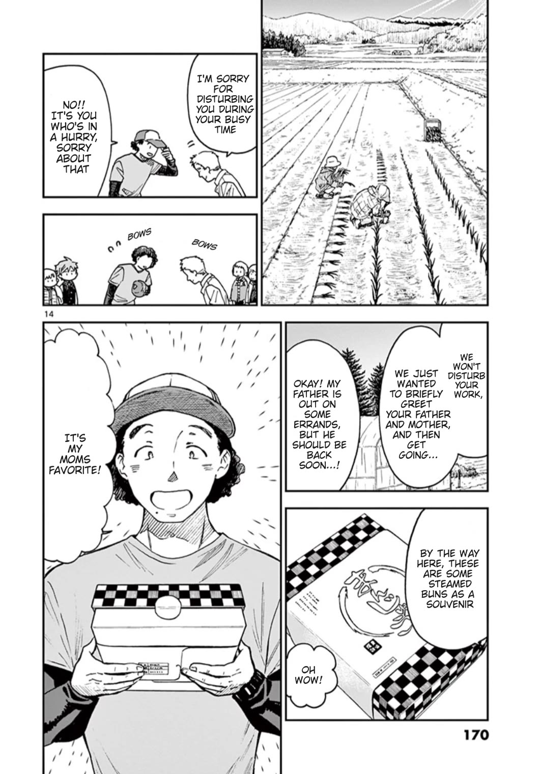 Misoshiru de Kanpai! Chapter 53 page 14 - Chapter 53: Hokkaido Trip: First Day Greetings