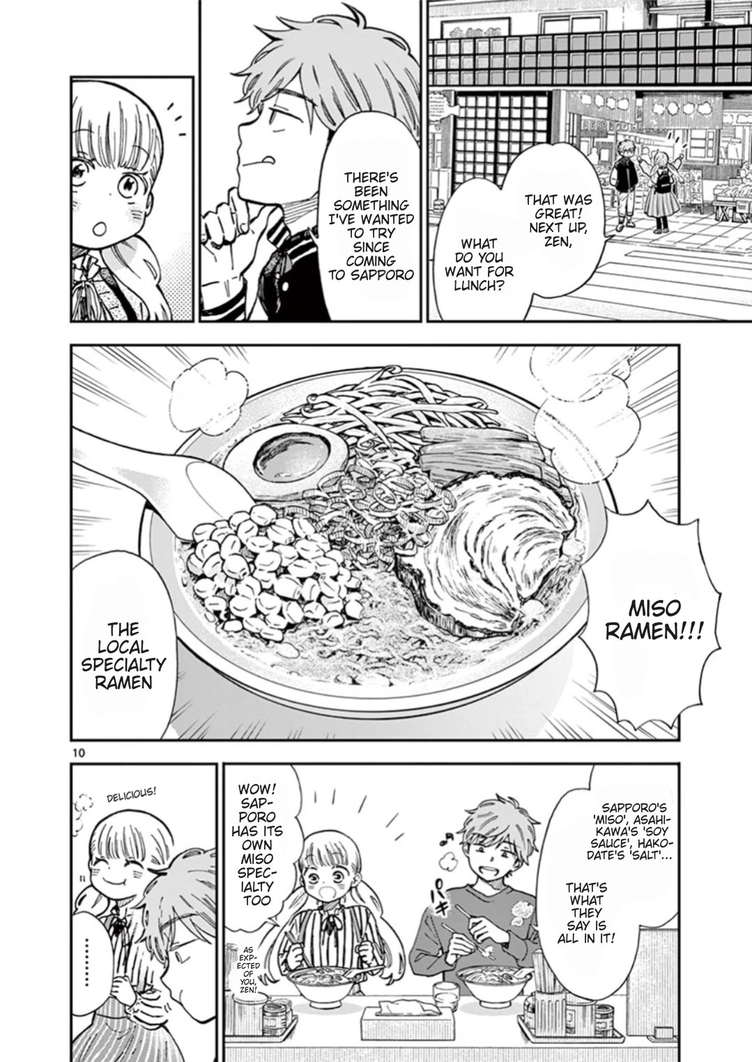 Misoshiru de Kanpai! Chapter 55 page 10 - Chapter 55: Hokkaido Trip Final Day: A Promise For Someday