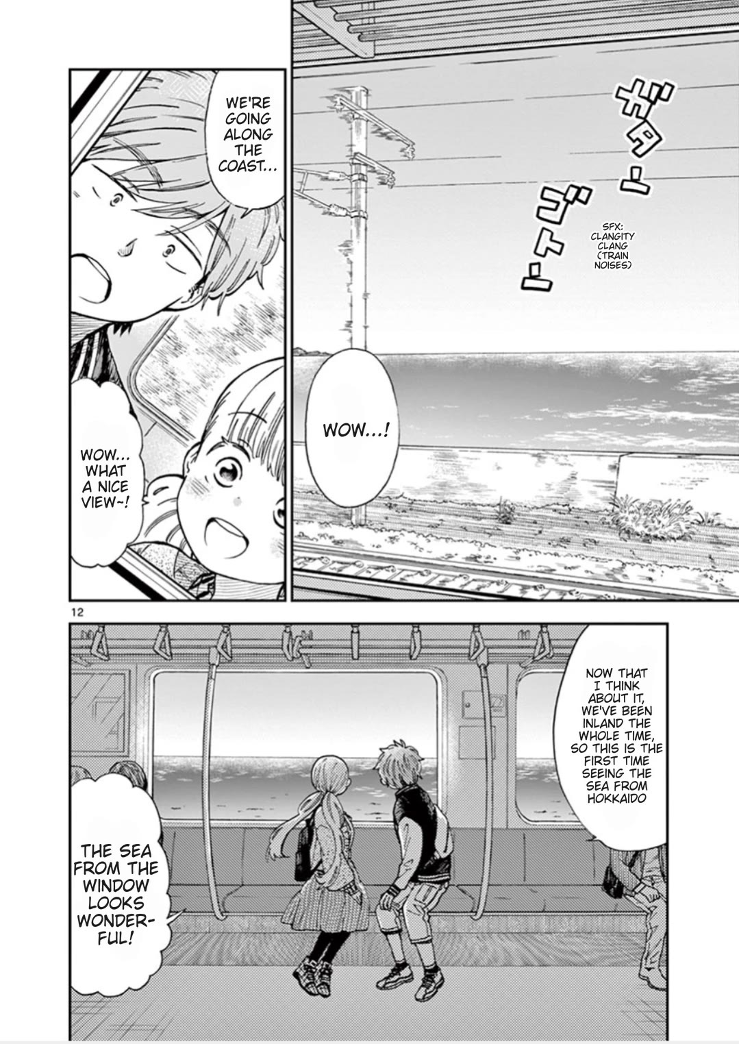 Misoshiru de Kanpai! Chapter 55 page 12 - Chapter 55: Hokkaido Trip Final Day: A Promise For Someday