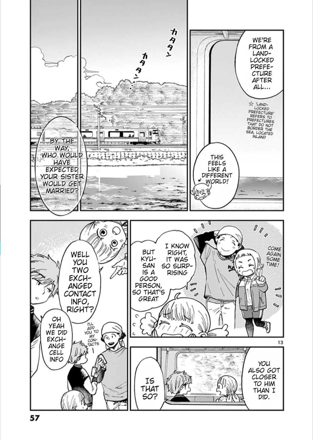 Misoshiru de Kanpai! Chapter 55 page 13 - Chapter 55: Hokkaido Trip Final Day: A Promise For Someday