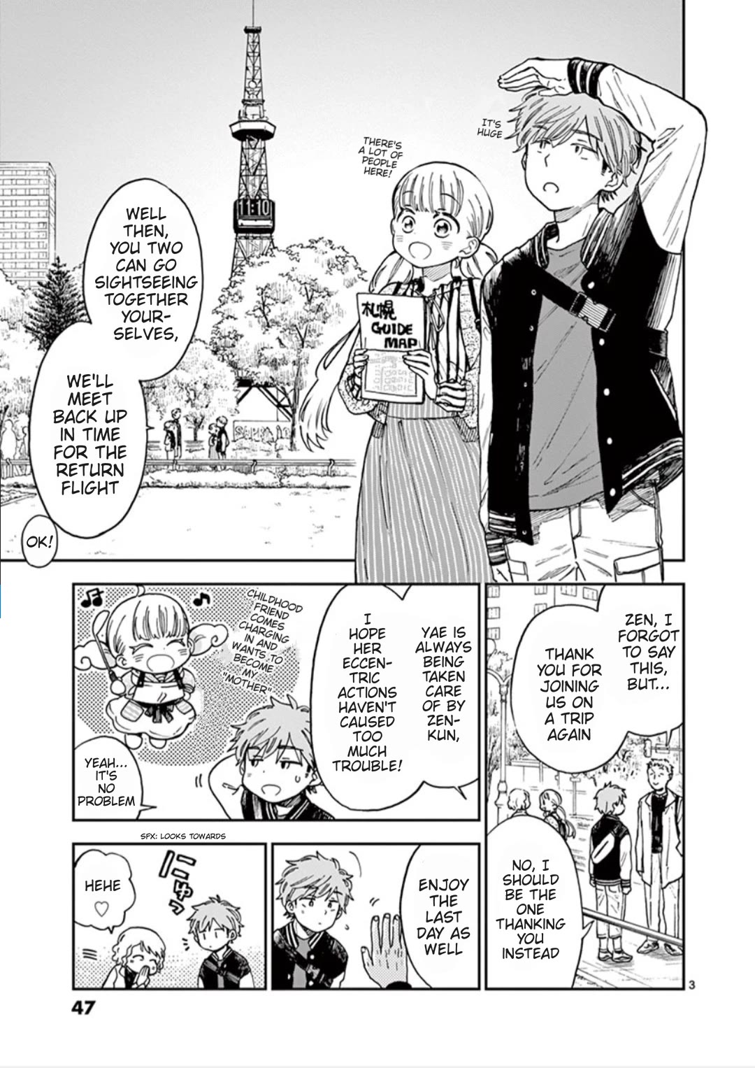Misoshiru de Kanpai! Chapter 55 page 3 - Chapter 55: Hokkaido Trip Final Day: A Promise For Someday