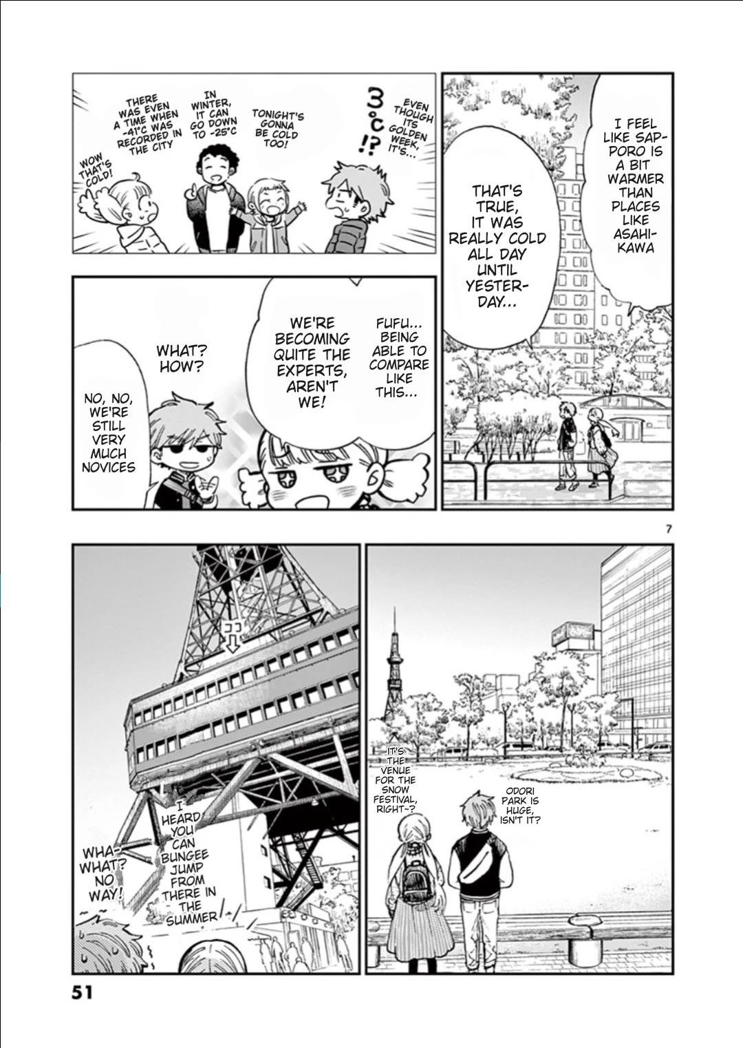 Misoshiru de Kanpai! Chapter 55 page 7 - Chapter 55: Hokkaido Trip Final Day: A Promise For Someday