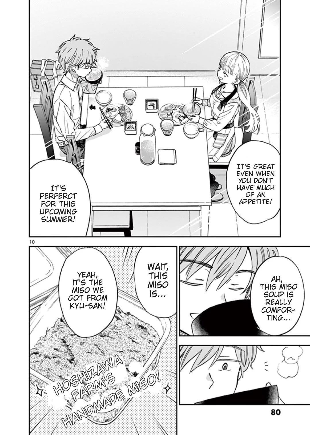 Misoshiru de Kanpai! Chapter 56 page 10 - Chapter 56: Sour And Sweet