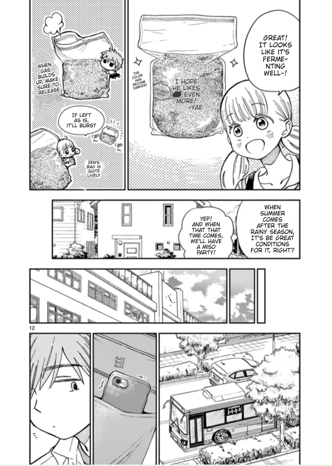 Misoshiru de Kanpai! Chapter 56 page 12 - Chapter 56: Sour And Sweet