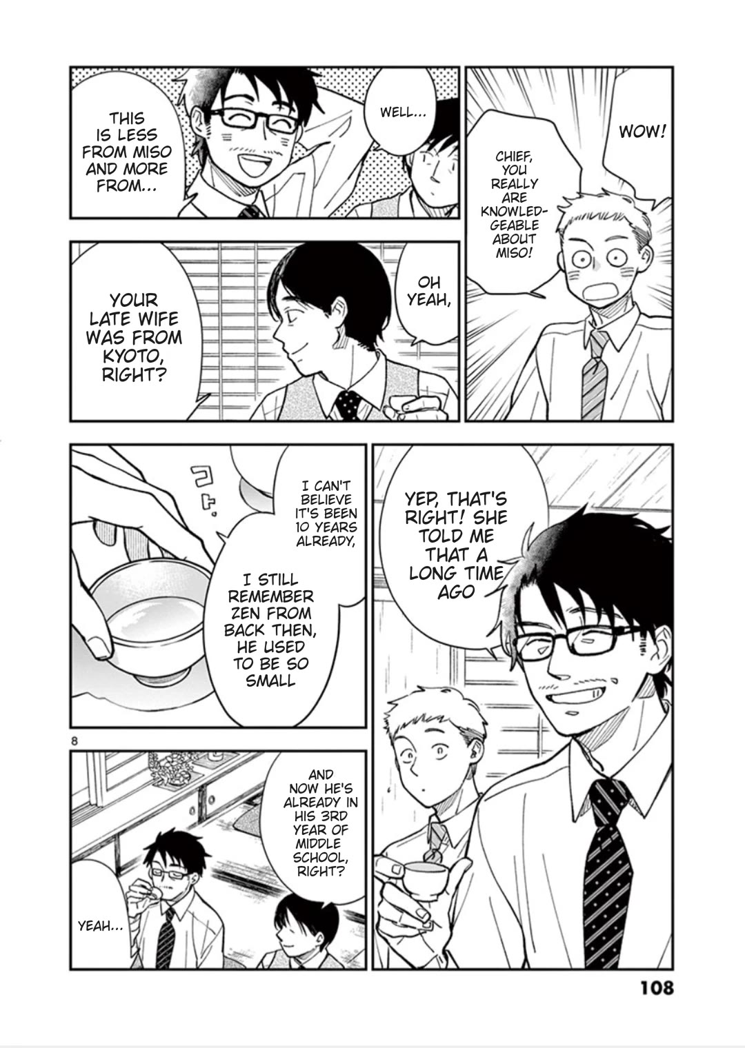 Misoshiru de Kanpai! Chapter 57 page 8 - Chapter 57: Shizuku (First Part)