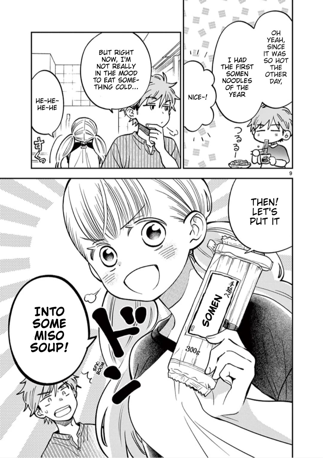 Misoshiru de Kanpai! Chapter 59 page 9 - Chapter 59: After The Rain