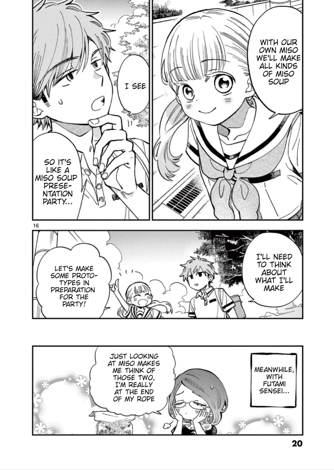 Misoshiru de Kanpai! Chapter 60 page 21 - Chapter 60: Yae's One-Day Report