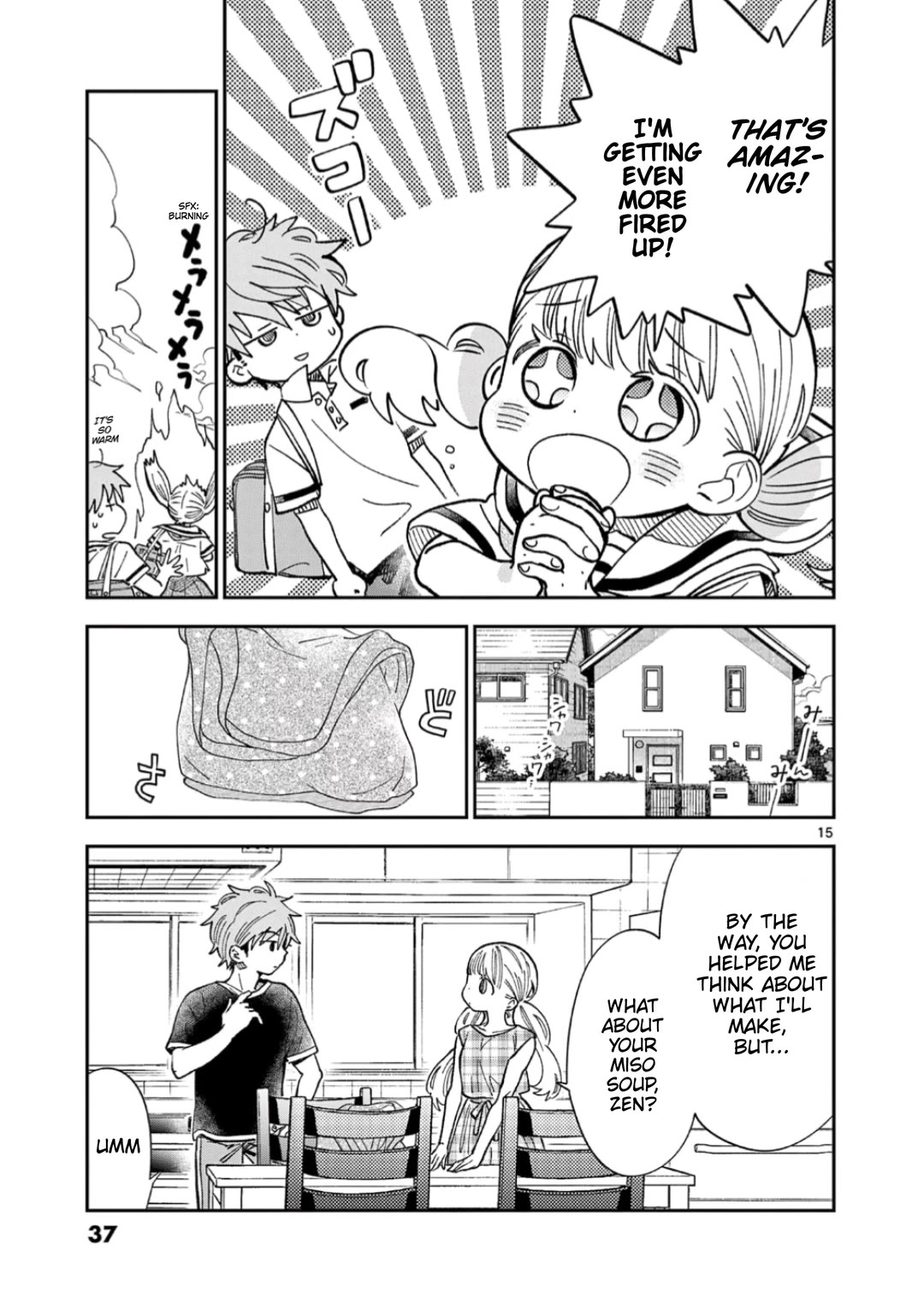 Misoshiru de Kanpai! Chapter 61 page 15 - Chapter 61: Homemade Miso Complete!