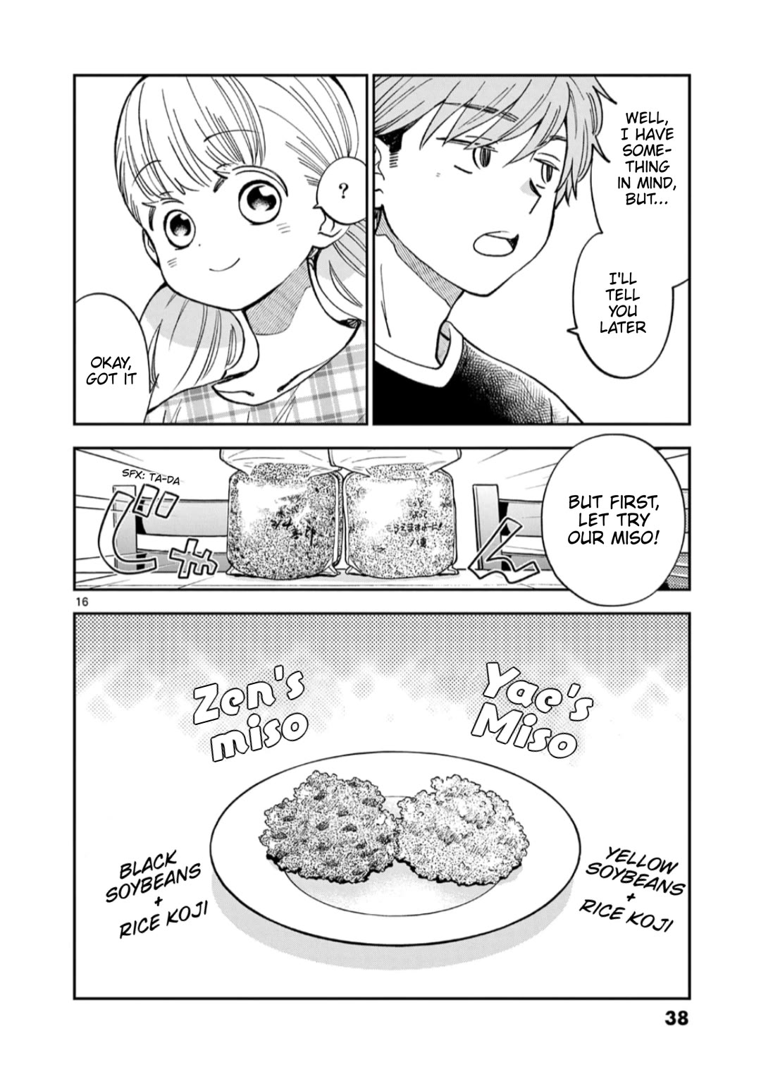 Misoshiru de Kanpai! Chapter 61 page 16 - Chapter 61: Homemade Miso Complete!