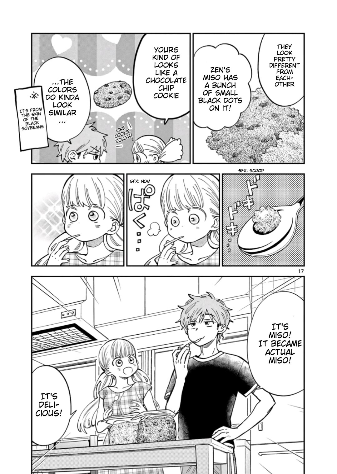 Misoshiru de Kanpai! Chapter 61 page 17 - Chapter 61: Homemade Miso Complete!