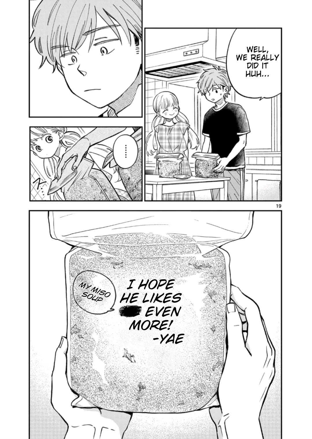 Misoshiru de Kanpai! Chapter 61 page 19 - Chapter 61: Homemade Miso Complete!