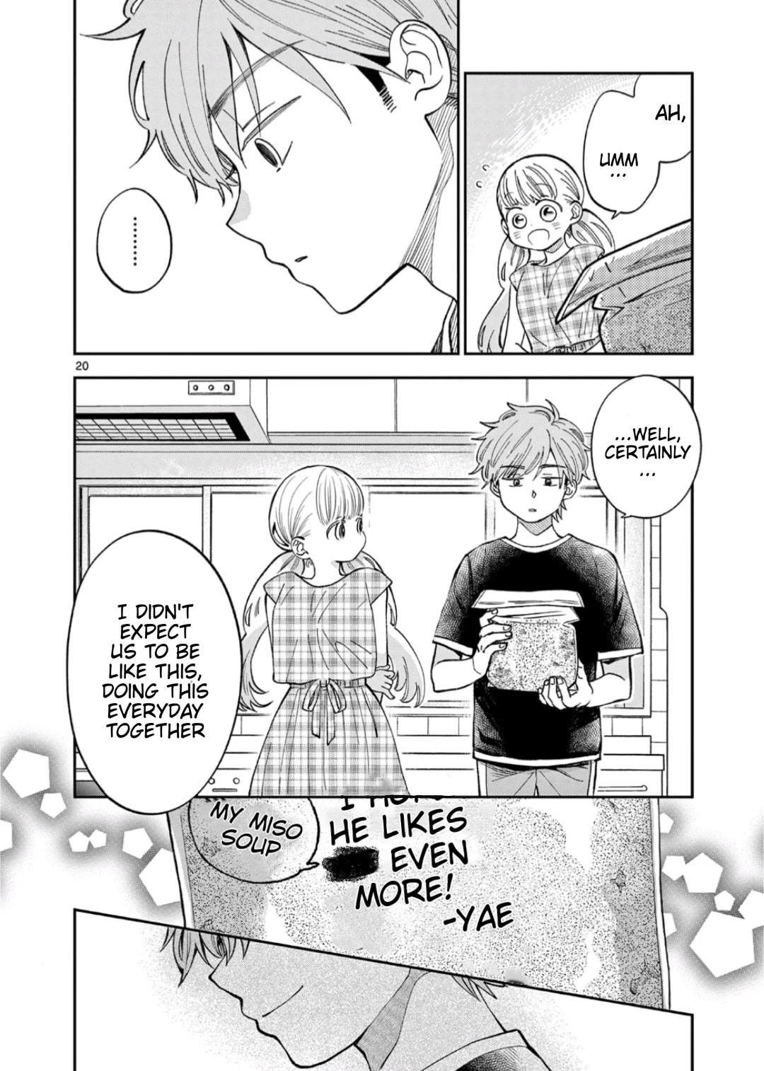 Misoshiru de Kanpai! Chapter 61 page 20 - Chapter 61: Homemade Miso Complete!