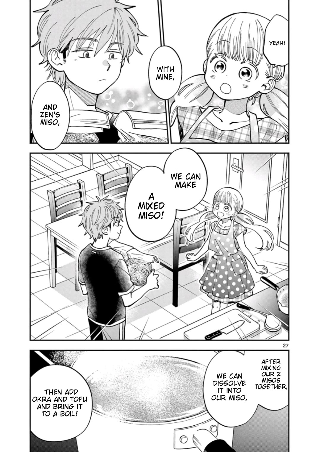 Misoshiru de Kanpai! Chapter 61 page 27 - Chapter 61: Homemade Miso Complete!