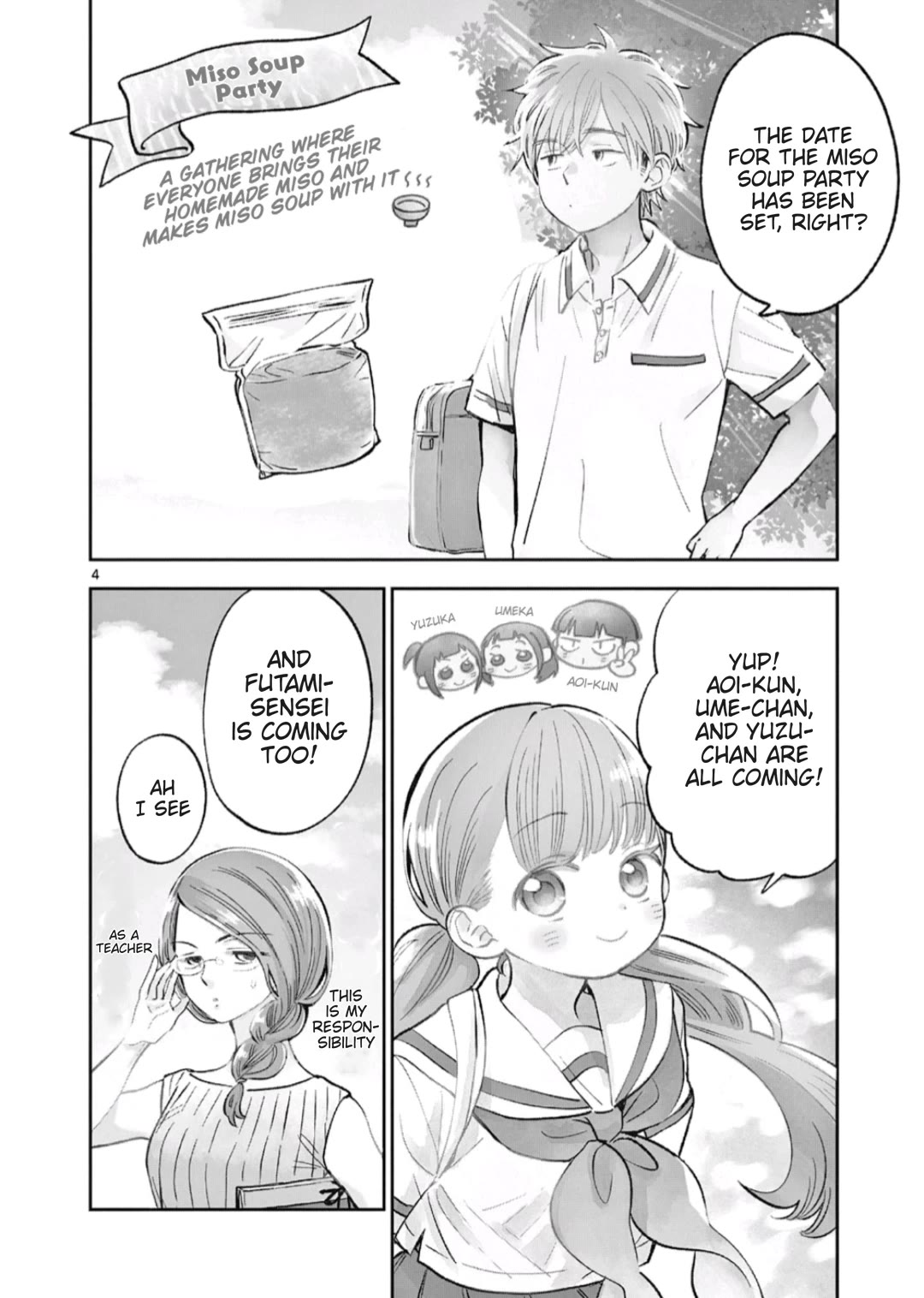Misoshiru de Kanpai! Chapter 61 page 4 - Chapter 61: Homemade Miso Complete!