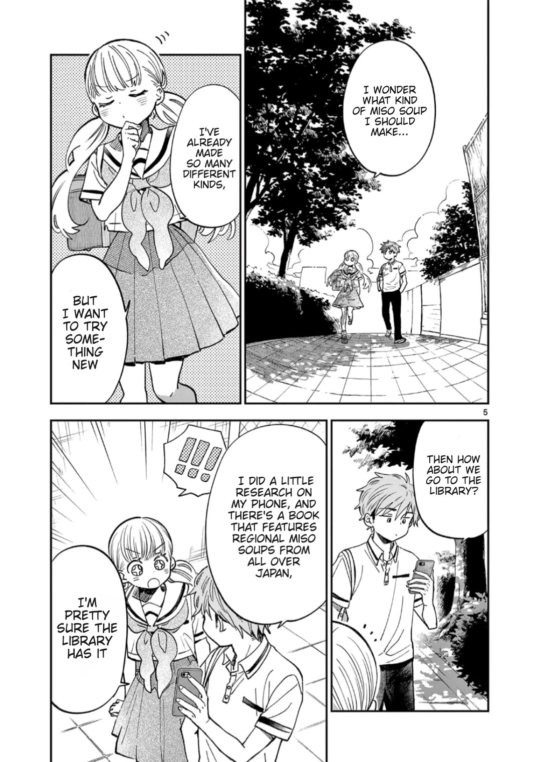 Misoshiru de Kanpai! Chapter 61 page 5 - Chapter 61: Homemade Miso Complete!