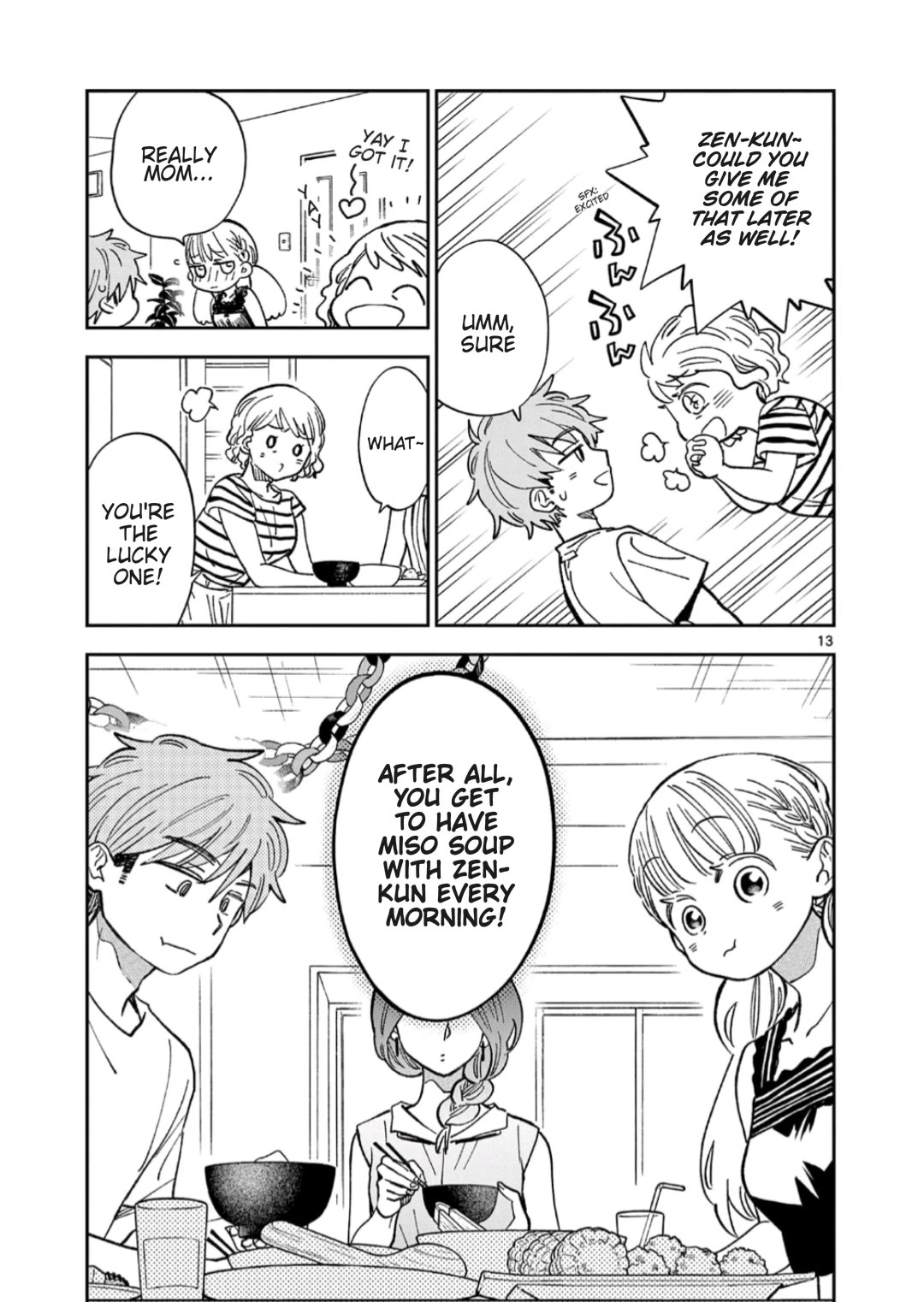 Misoshiru de Kanpai! Chapter 62 page 13 - Chapter 62: Let's All Have a Miso Soup Party!
