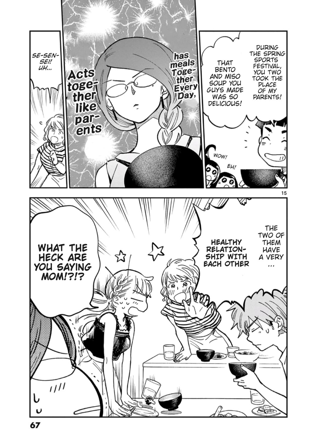 Misoshiru de Kanpai! Chapter 62 page 15 - Chapter 62: Let's All Have a Miso Soup Party!